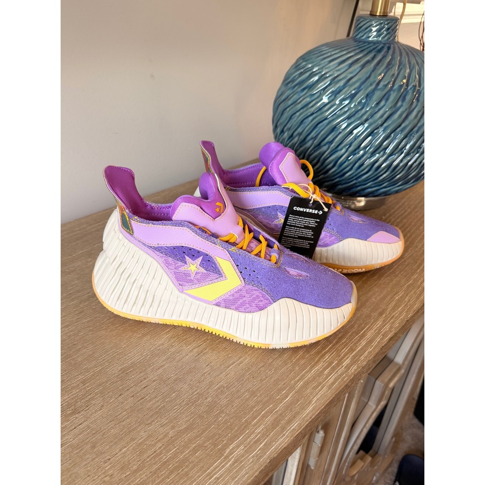 Converse All Star BB Prototype CX Basketball Shoes Purple Yellow Size 7M